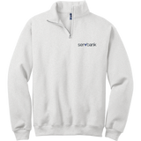 Servbank NuBlend 1/4-Zip Cadet Collar Sweatshirt